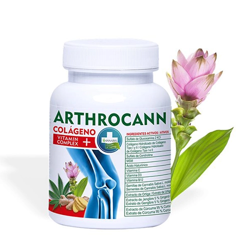 Arthrocann Colágeno + Vitaminas 60 comprimidos complemento articular natural