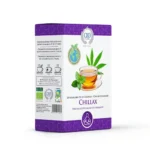 Infusión CBD relajante natural Chillax – 10 piramides biodegradables