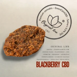 Blackbarry CBD bubble hash